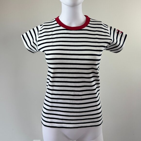 Ralph Lauren Short Sleeve Stripe Tee Shirt - Picture 1 of 6